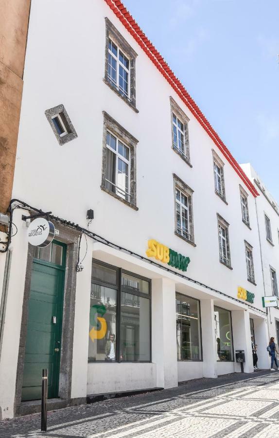 Casa Das Arcadas Ponta Delgada Buitenkant foto